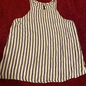 Small Old Navy Striped Racerback Tank Top